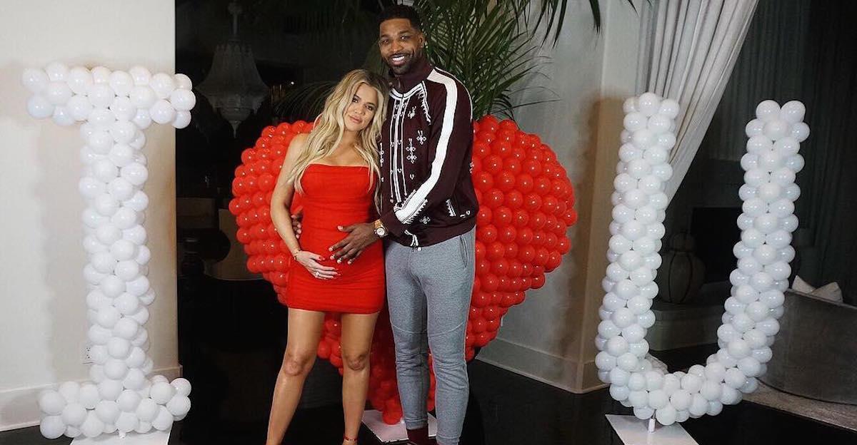 Khloe Kardashian和Tristan Thompson