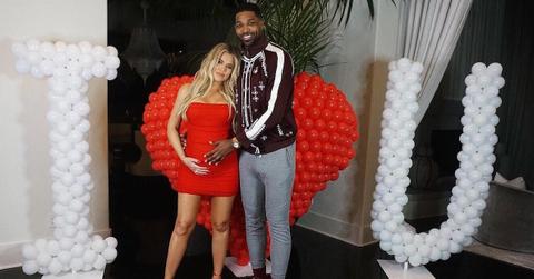 Khloe Kardashian and Tristan Thompson