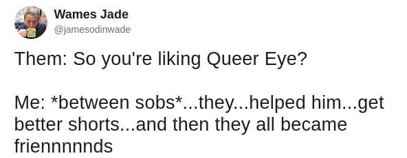 queer eye tweet