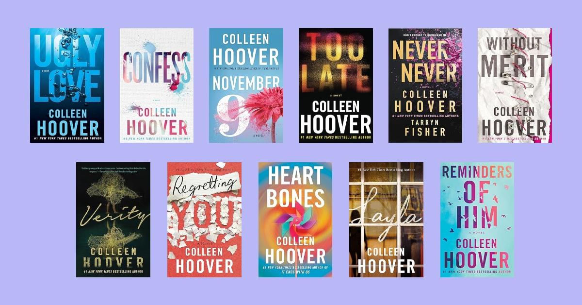 All of Colleen Hoover's standalone novels