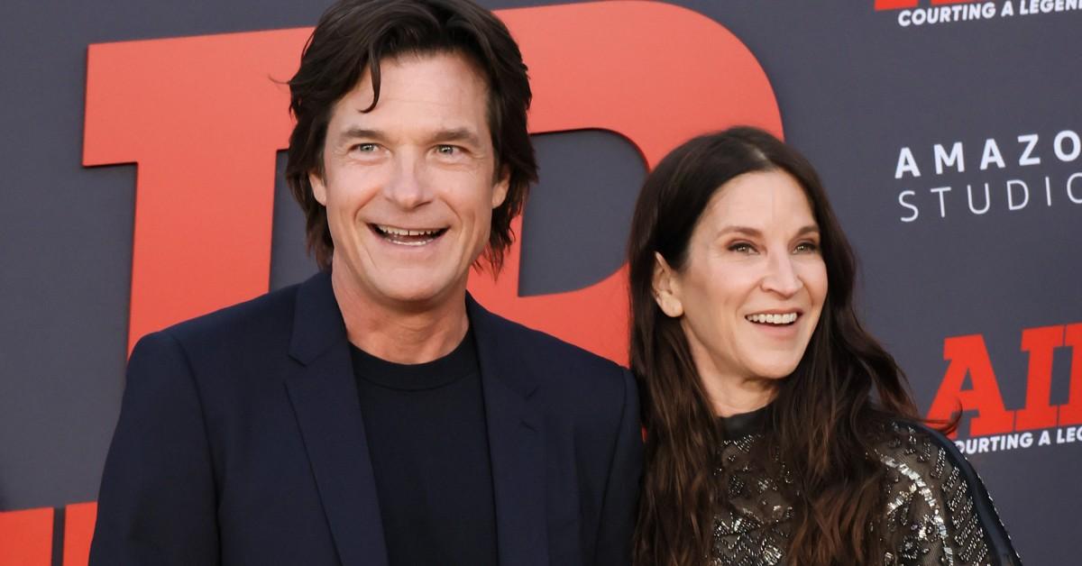 Jason Bateman and Amanda Anka 