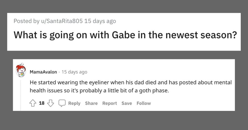 Why Is Gabe Brown Wearing Eyeliner in 'Alaskan Bush People'?