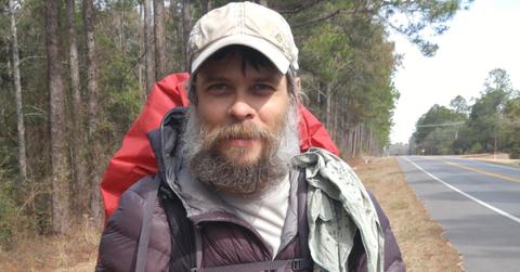 Vance Rodriguez dressed in hiking gear