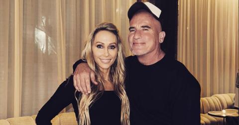 Tish Cyrus poses with her latest husband.