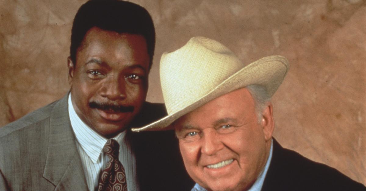 Carl Weathers and Carroll O'Connor