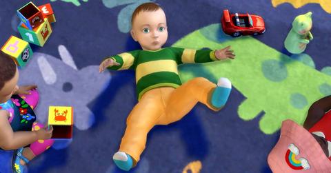 Babies in 'The Sims 4'