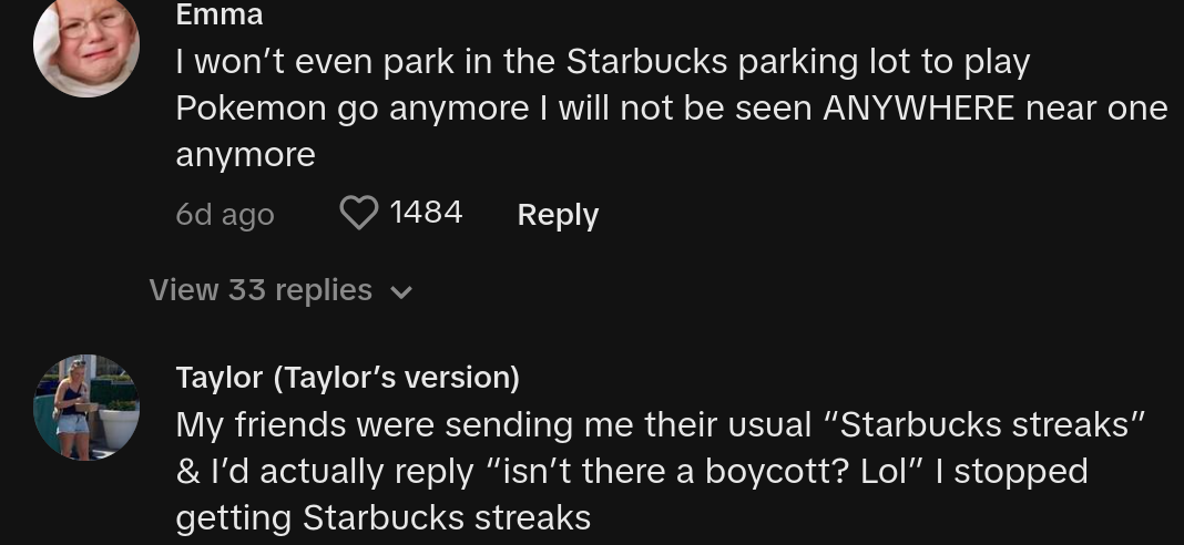 mcdonalds starbucks shame