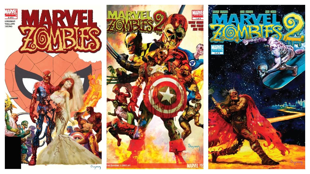 Marvel Zombies comic books