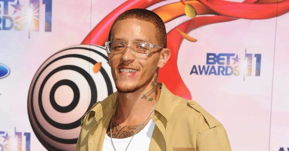 Delonte West at the BET Awards