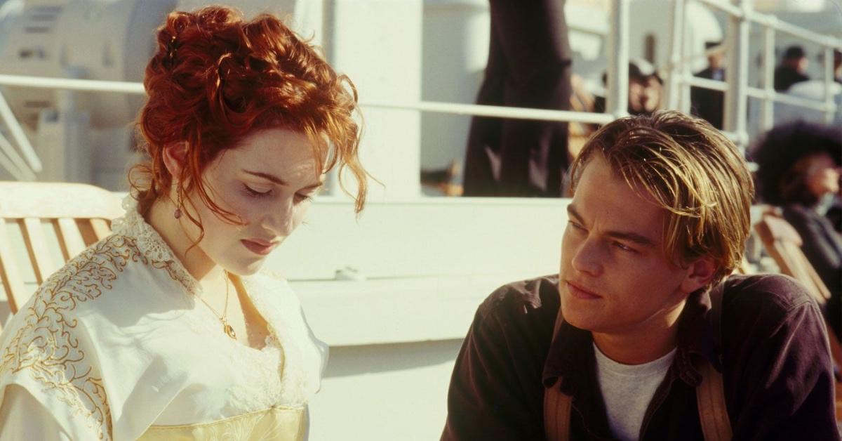 Rose and Jack in 'Titanic'