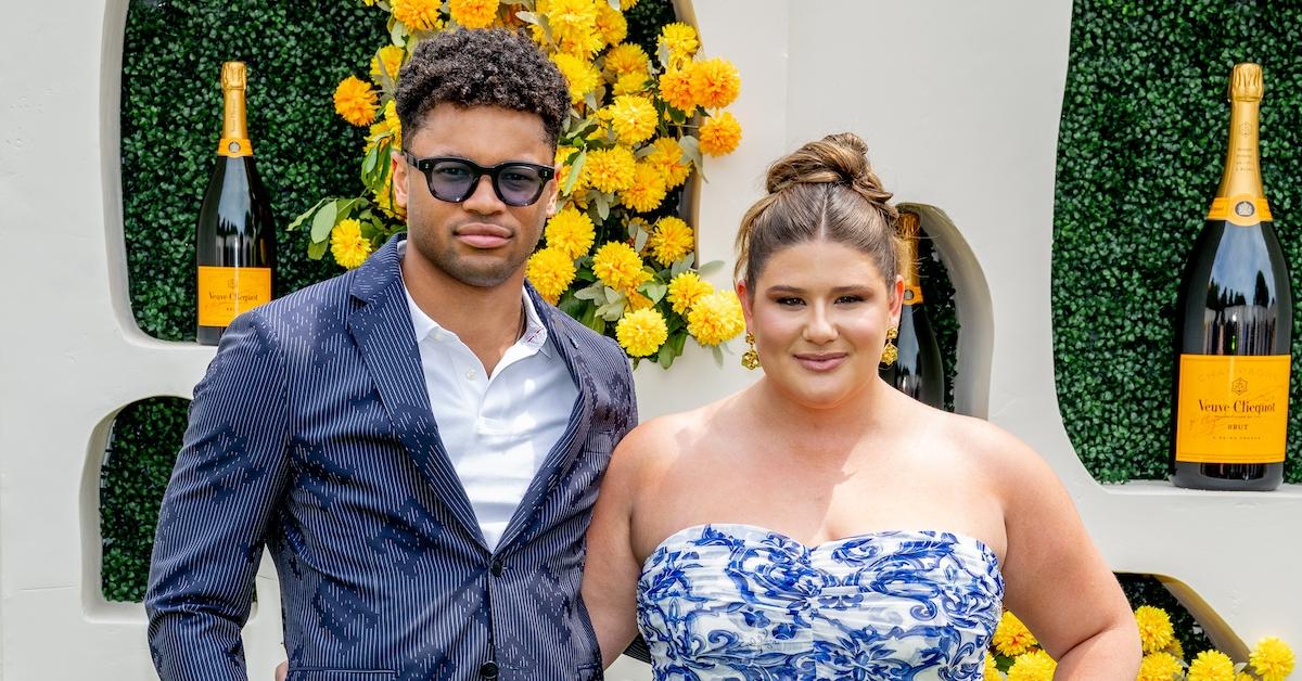 Keyveat Postell and Remi Bader attending the 2023 Veuve Clicquot Polo Classic 