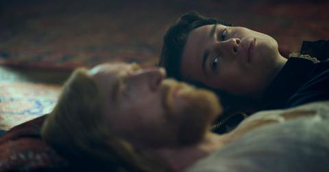 George Villiers and King James in 'Mary & George'