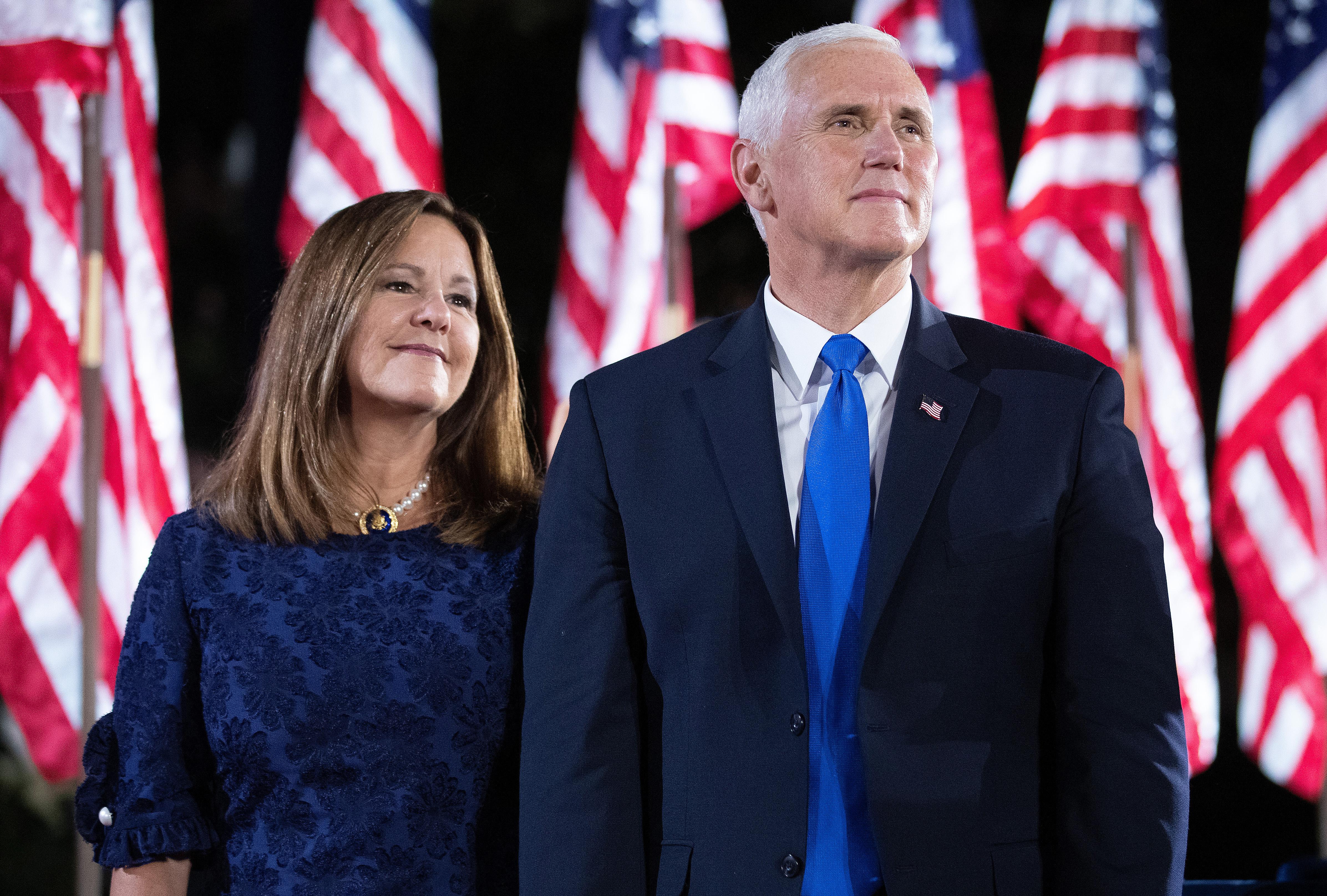 Karen Pence married to Mike Pence