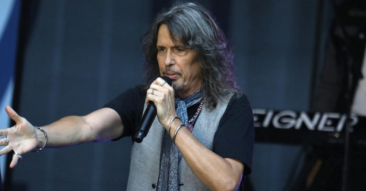 Kelly Hansen of Foreigner performs on 'Fox and Friends' on July 22, 2022. 