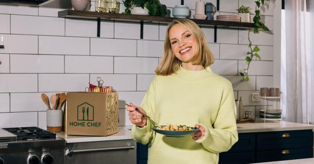 Monique Volz of Ambitious Kitchen with her home chef partnership