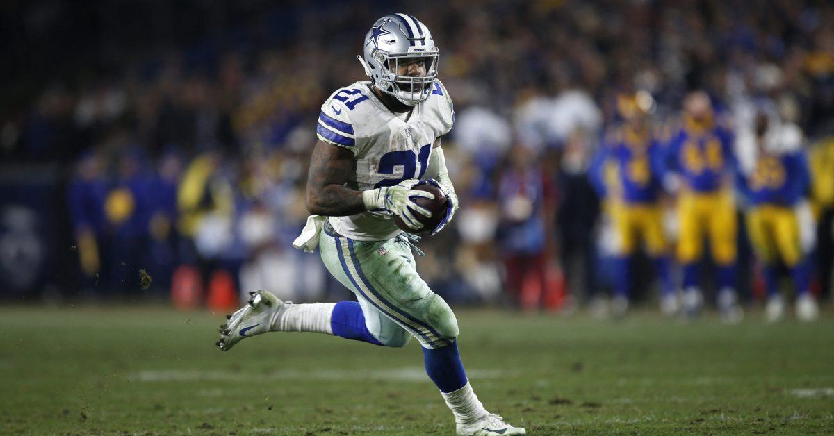 Ezekiel Elliott during his Cowboy days.