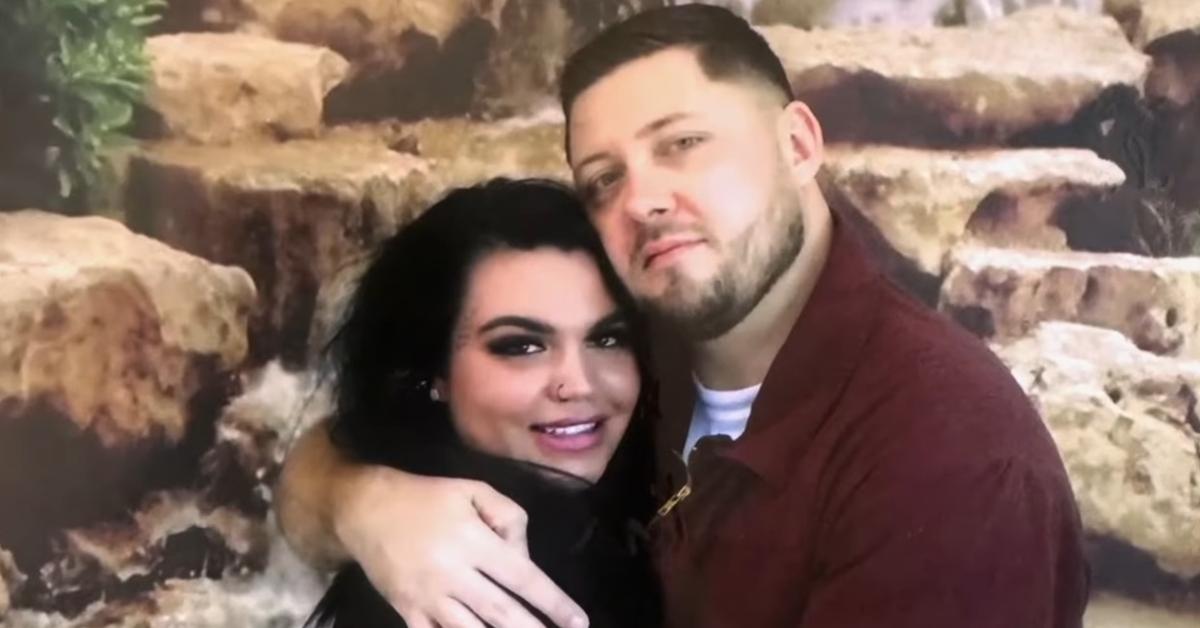 (l-r): Emily and Justin during her prison visit