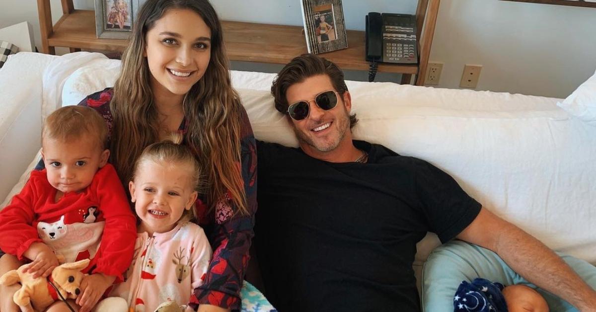 Robin Thicke, April Love Geary, and Kids