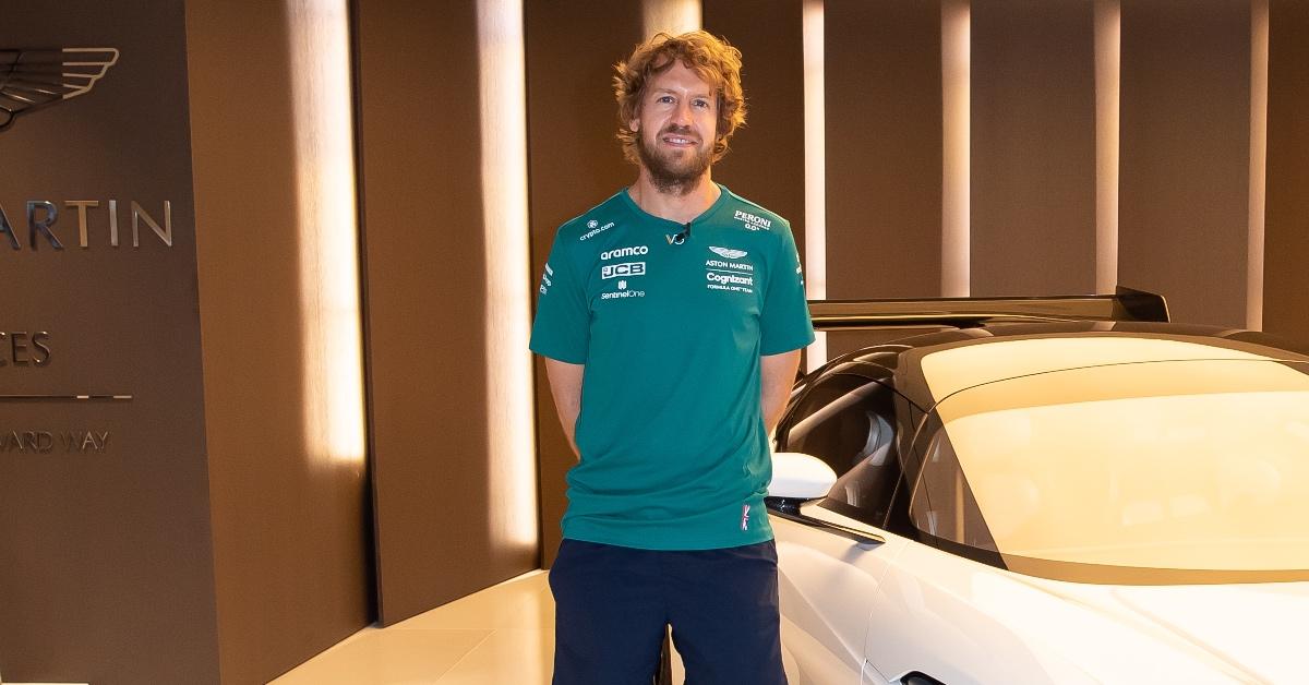 Sebastian Vettel, F1 racer.