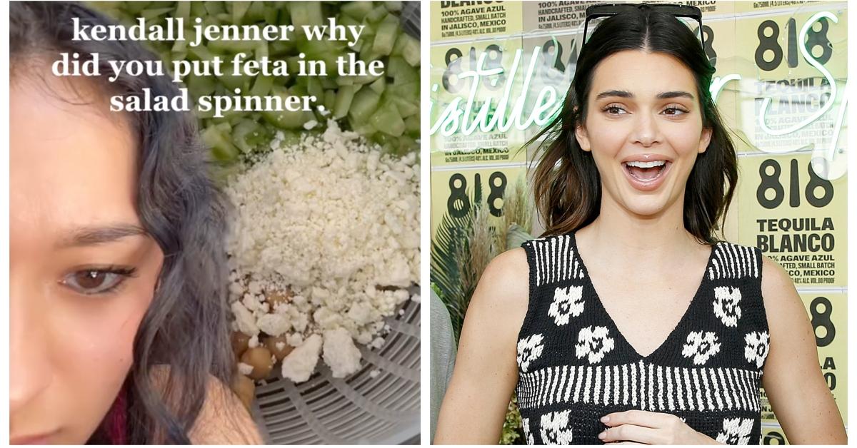 Why Did Kendall Jenner Put Cheese in a Salad Spinner?