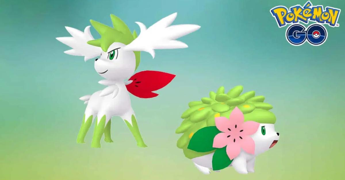 Shaymin grátis no Pokémon GO em abril de 2023