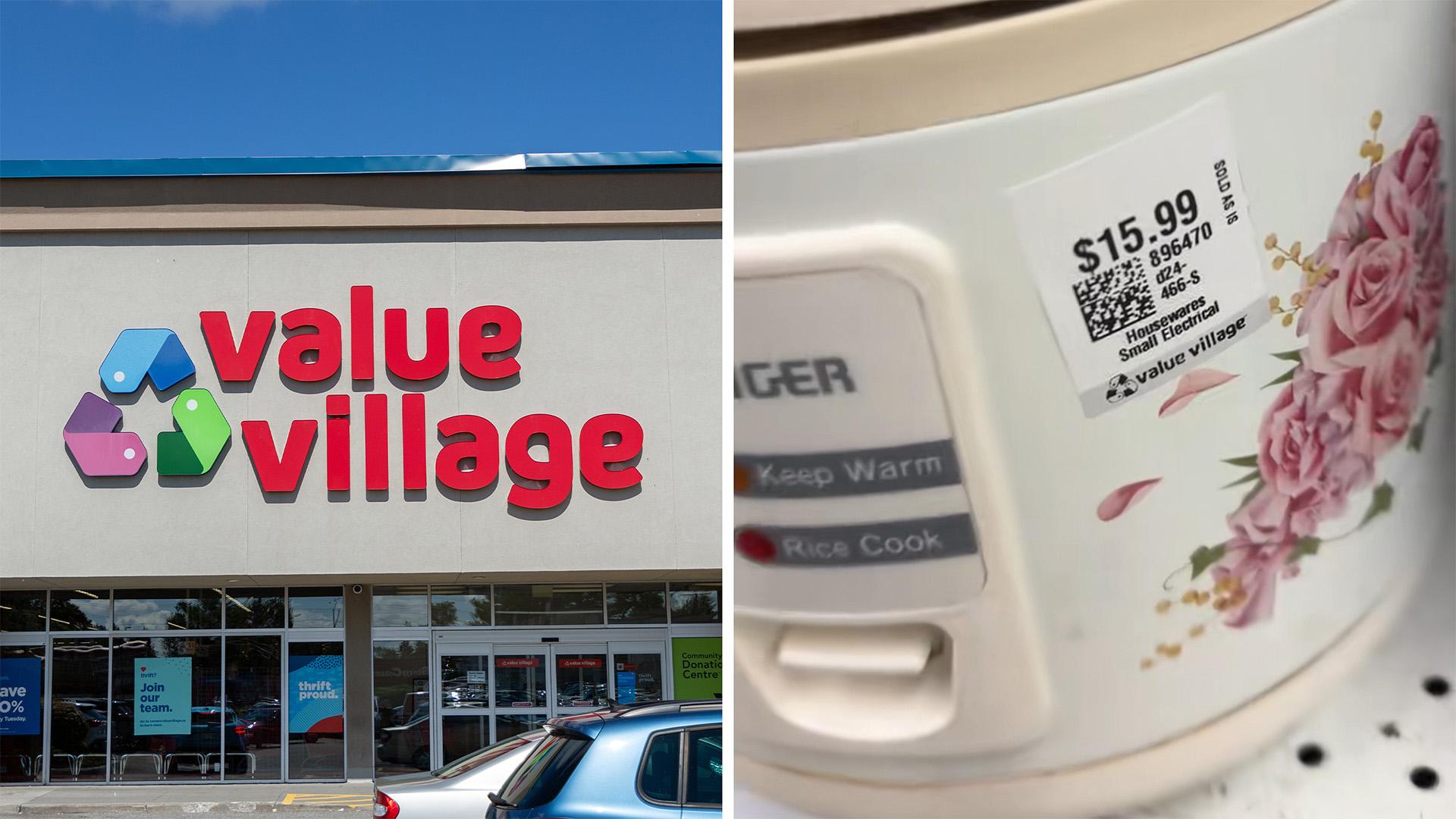 value village rice cooker