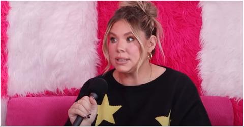 Kailyn Lowry talking about Teen Mom on a podcast