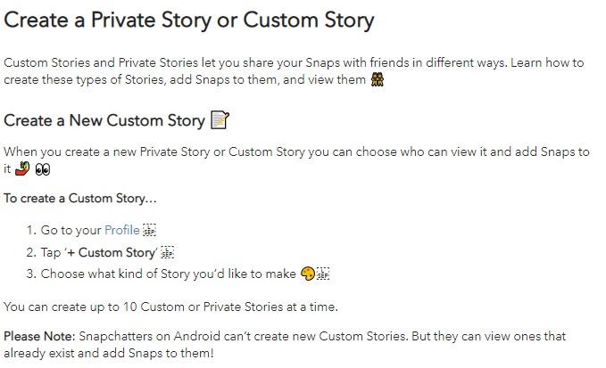how to add everyone to your private story on snap