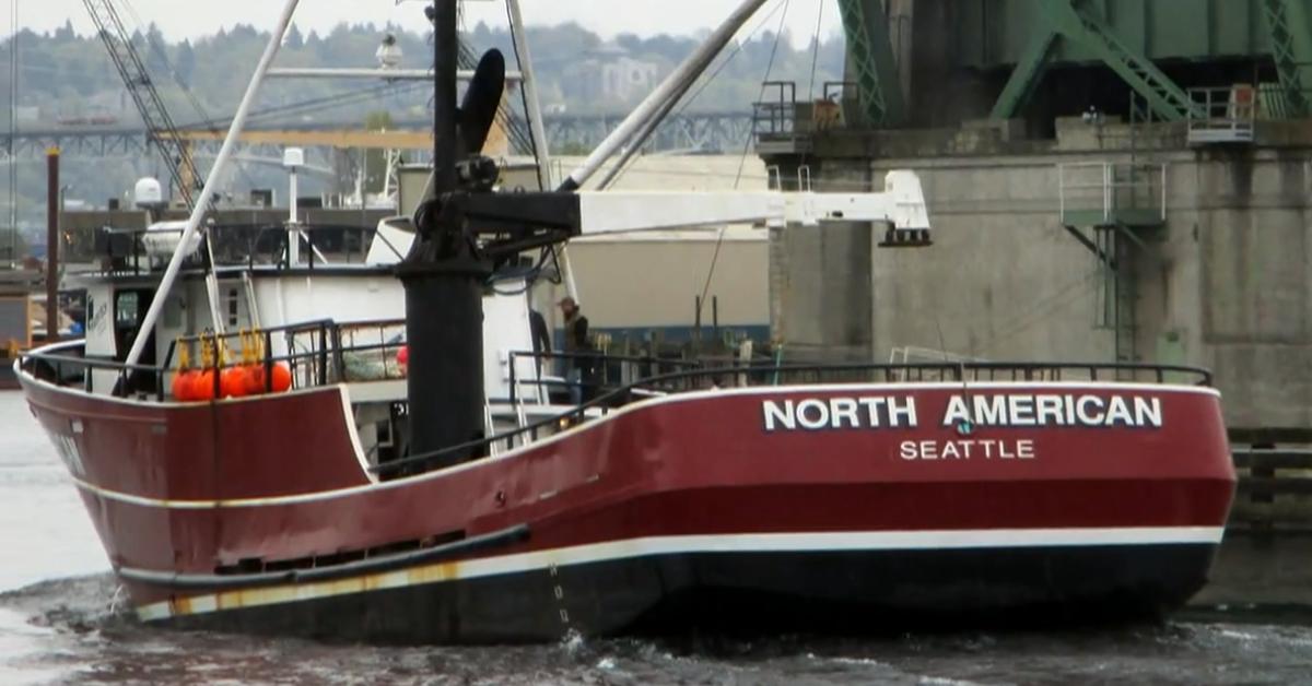 The crab fishing vessel 'North American'