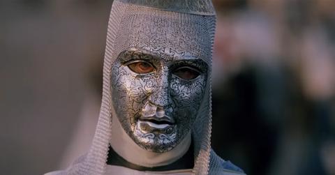 King Baldwin IV wears a mask in 2005's 'Kingdom of Heaven'