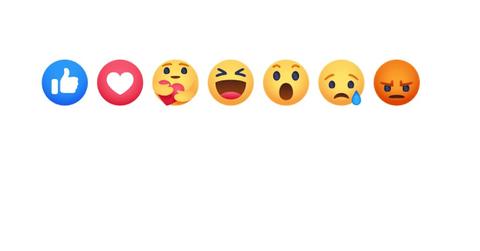 how to get new facebook reactions
