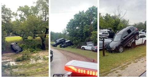 TikTok of Camp Mystic after the flood