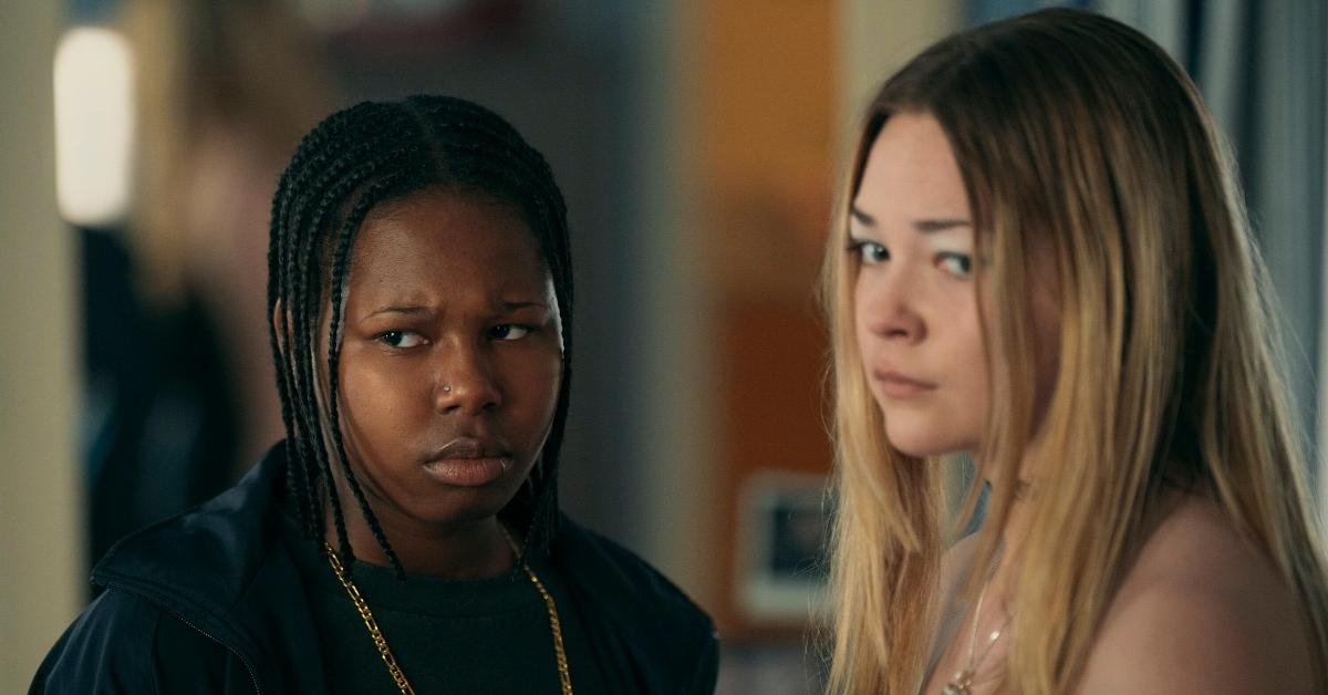 (L-R): Dusty and Josephine stare at Kelly in horror