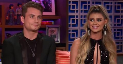 James Kennedy and Raquel Leviss at a 'Vanderpump Rules' reunion.