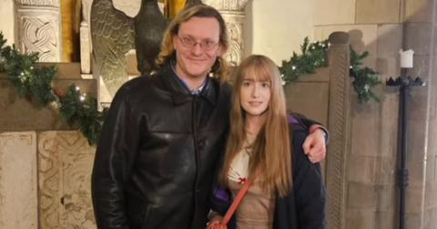 'Love on the Spectrum' star James B. Jones and his girlfriend, Shelley Wolfe.