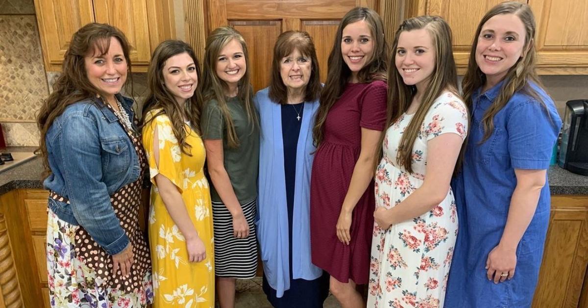 Anna Duggar with her Duggar in-laws