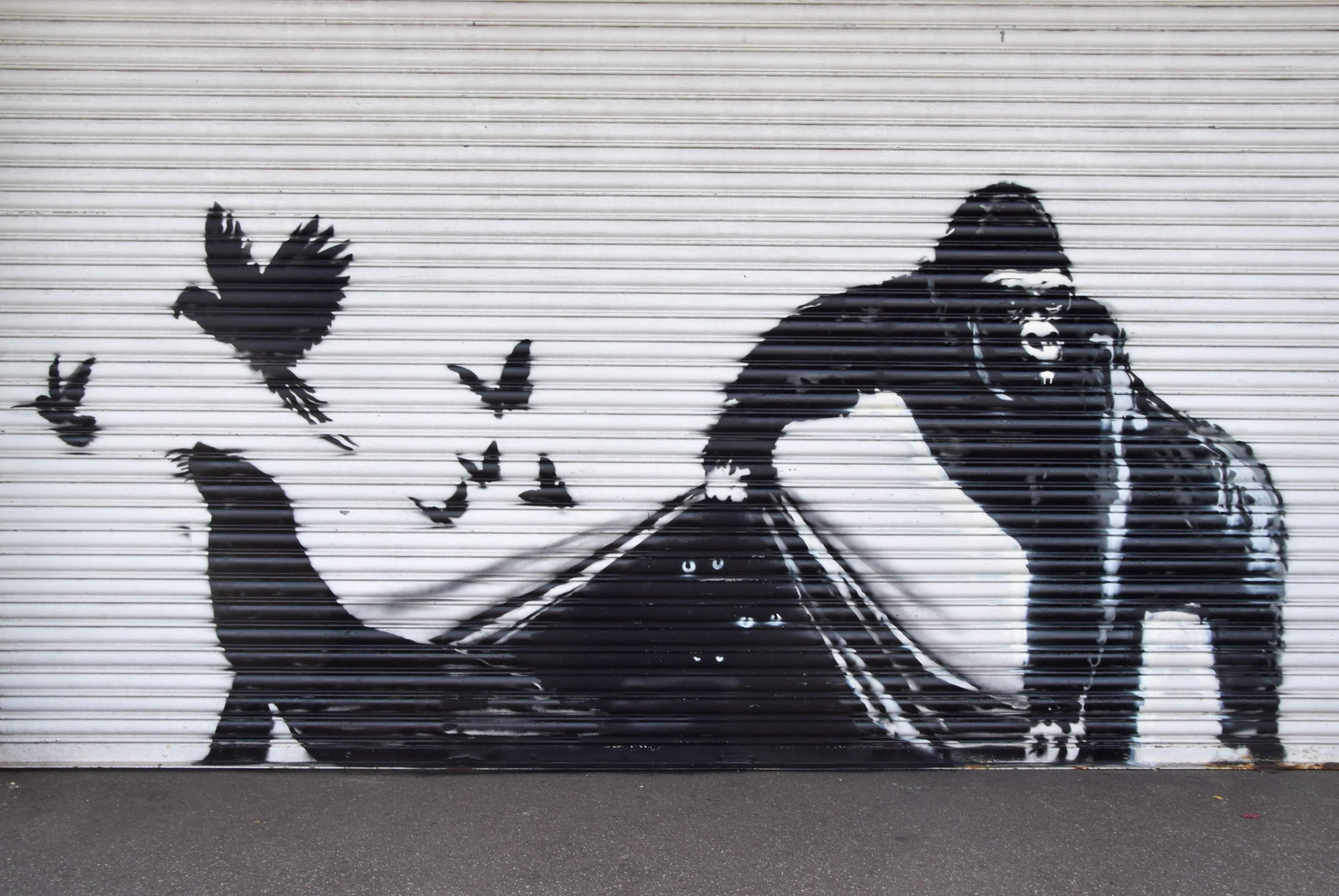 banksy-london-zoo-art