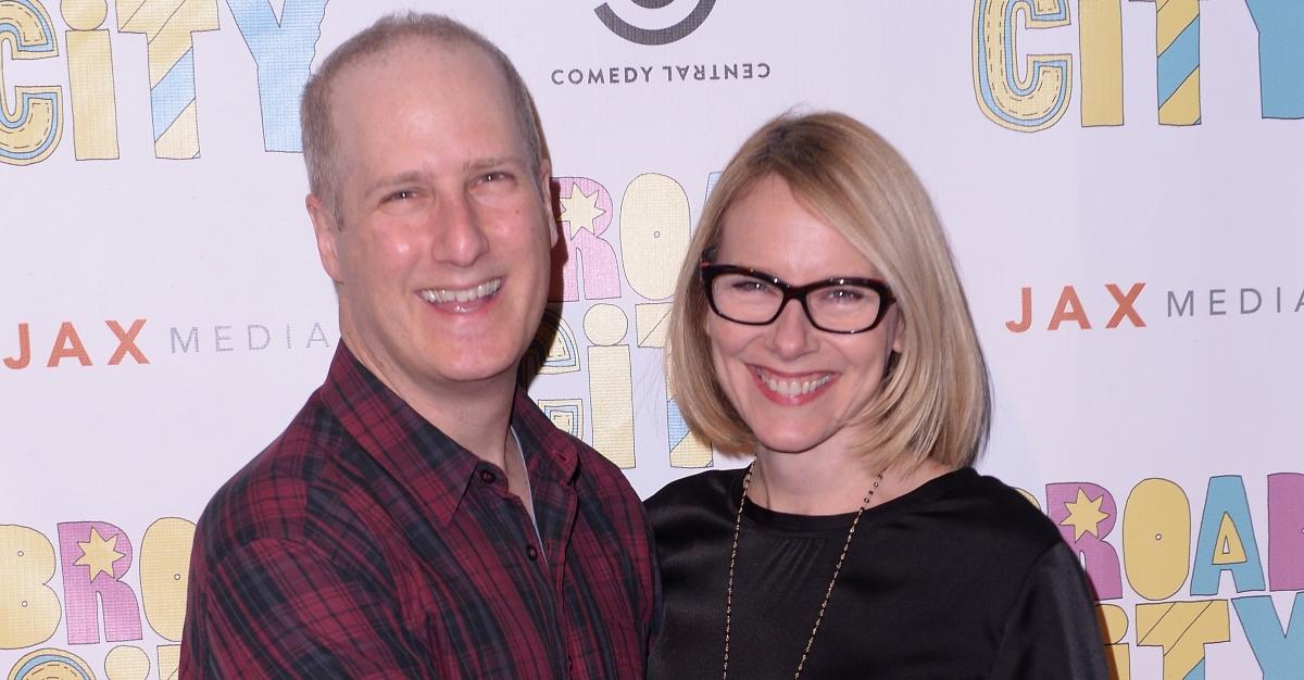 Amy Ryan et Eric Slovin sur le tapis rouge