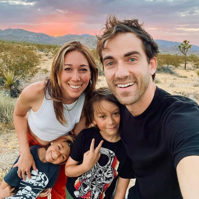 Daniel Coleman and his family