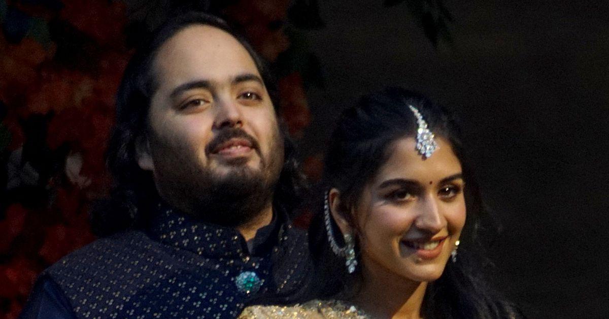  Anant Ambani and Radhika Merchant celebrate their engagement ceremony