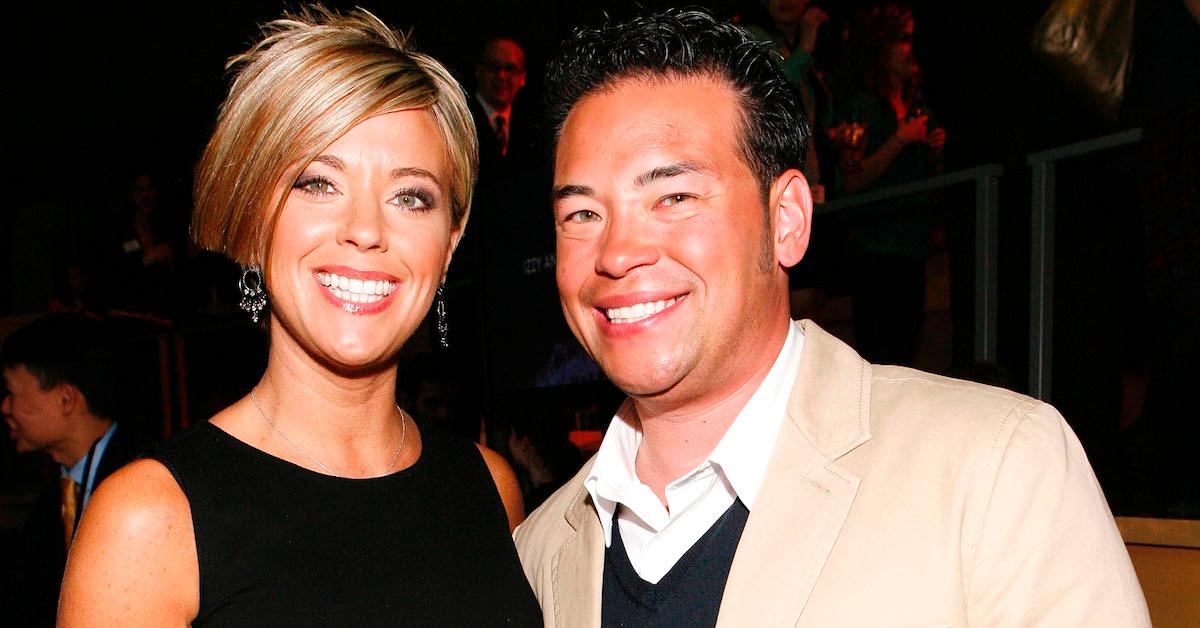 Kate Gosselin and Jon Gosselin of TLC's 'Jon & Kate Plus 8' attend Discovery Upfront at Jazz at Lincoln Center April 2, 2009 in New York City