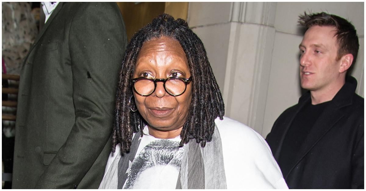 Whoopi Goldberg staring outside