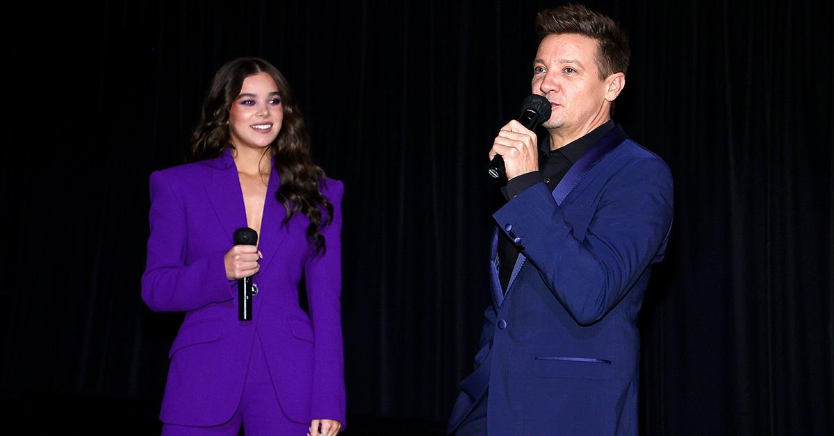 Jeremy Renner and Hailee Steinfeld