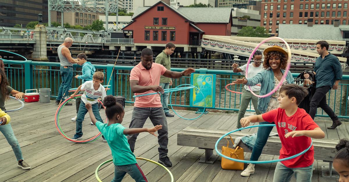 A 'Fatherhood' scene in Boston