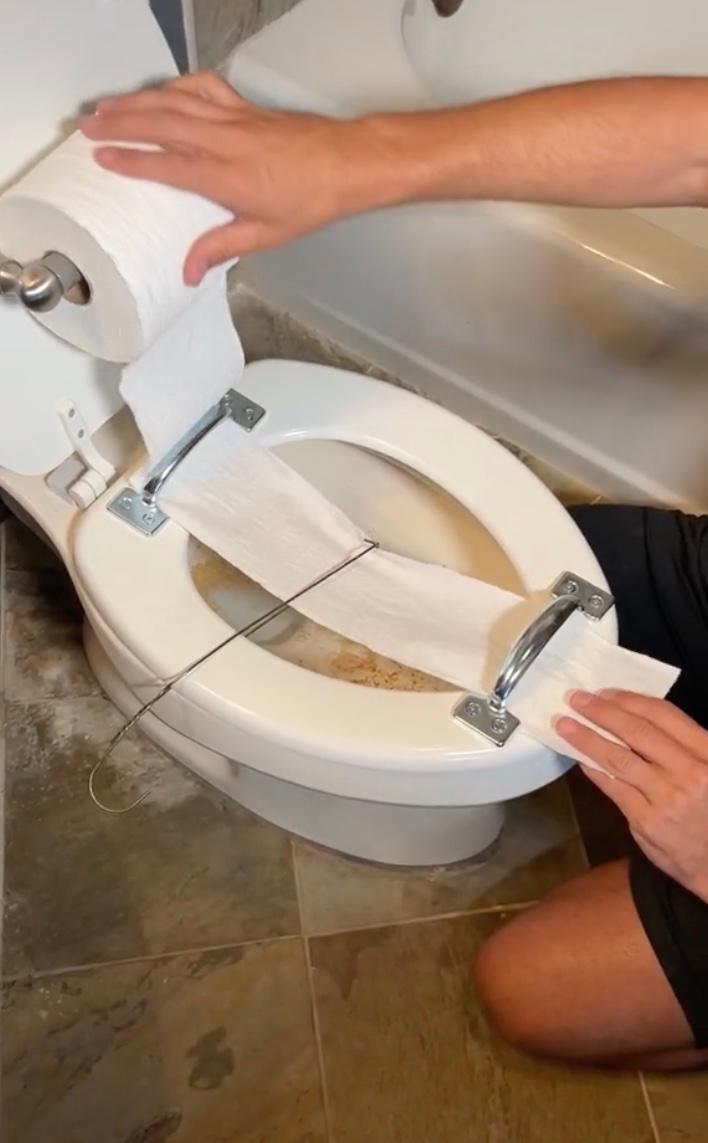 I Have Words for Whoever Invented This TikTok Toilet Paper Hack