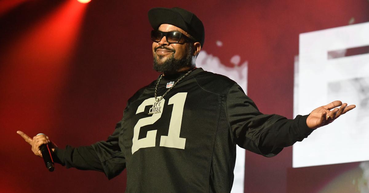 Ice Cube sur scène en 2023