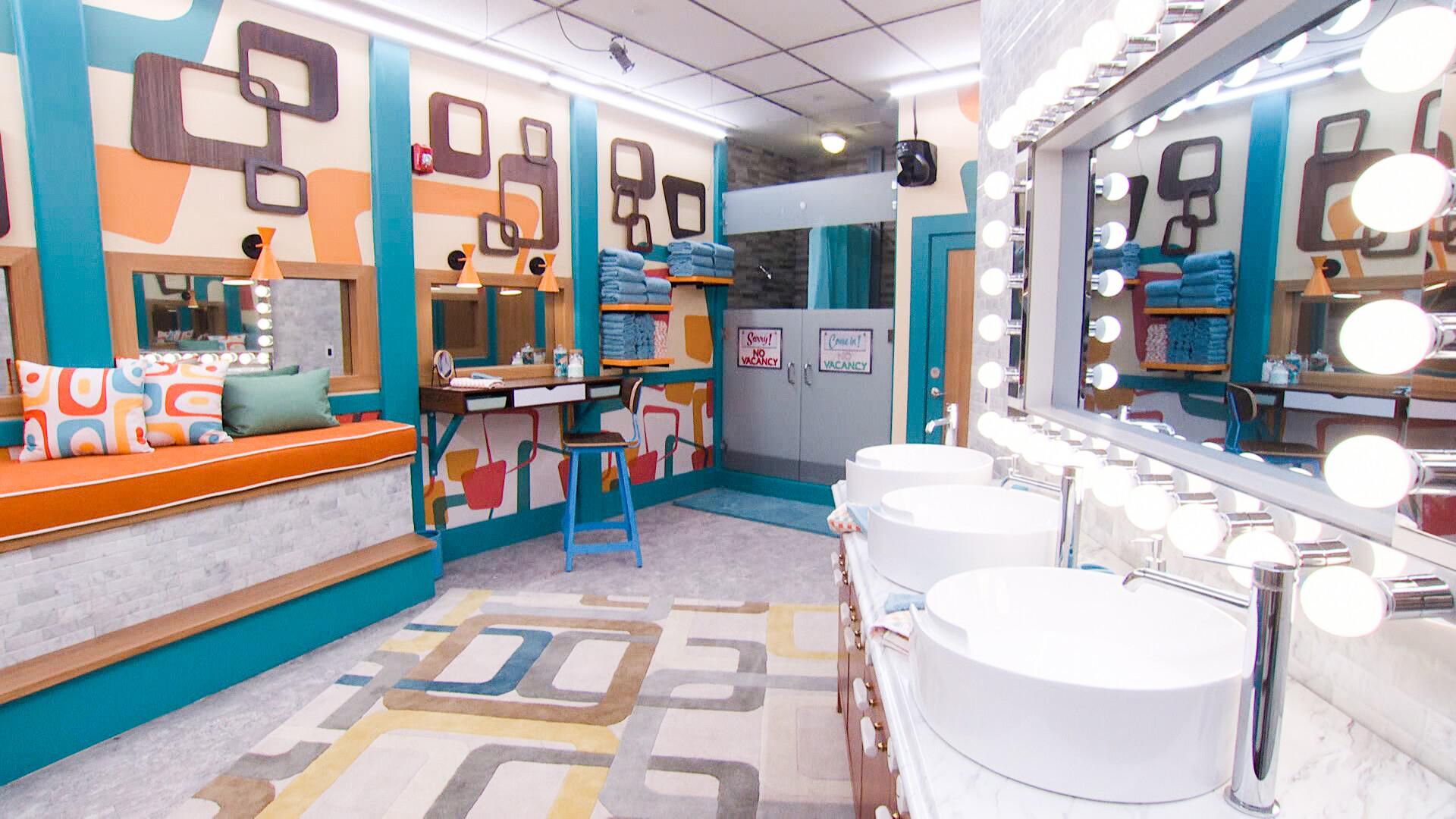 The 'Big Brother 24' bathroom.