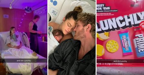 logal paul lunchly nina agdal