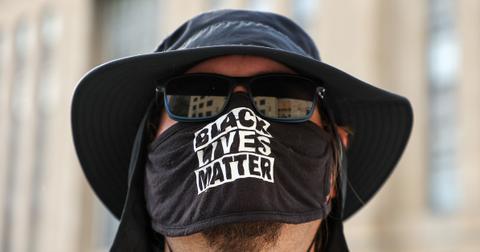 Black Lives Matter protester