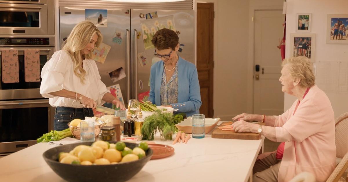 (L-R) Joan, her mother-in-law Elaine, and her mother Mary.